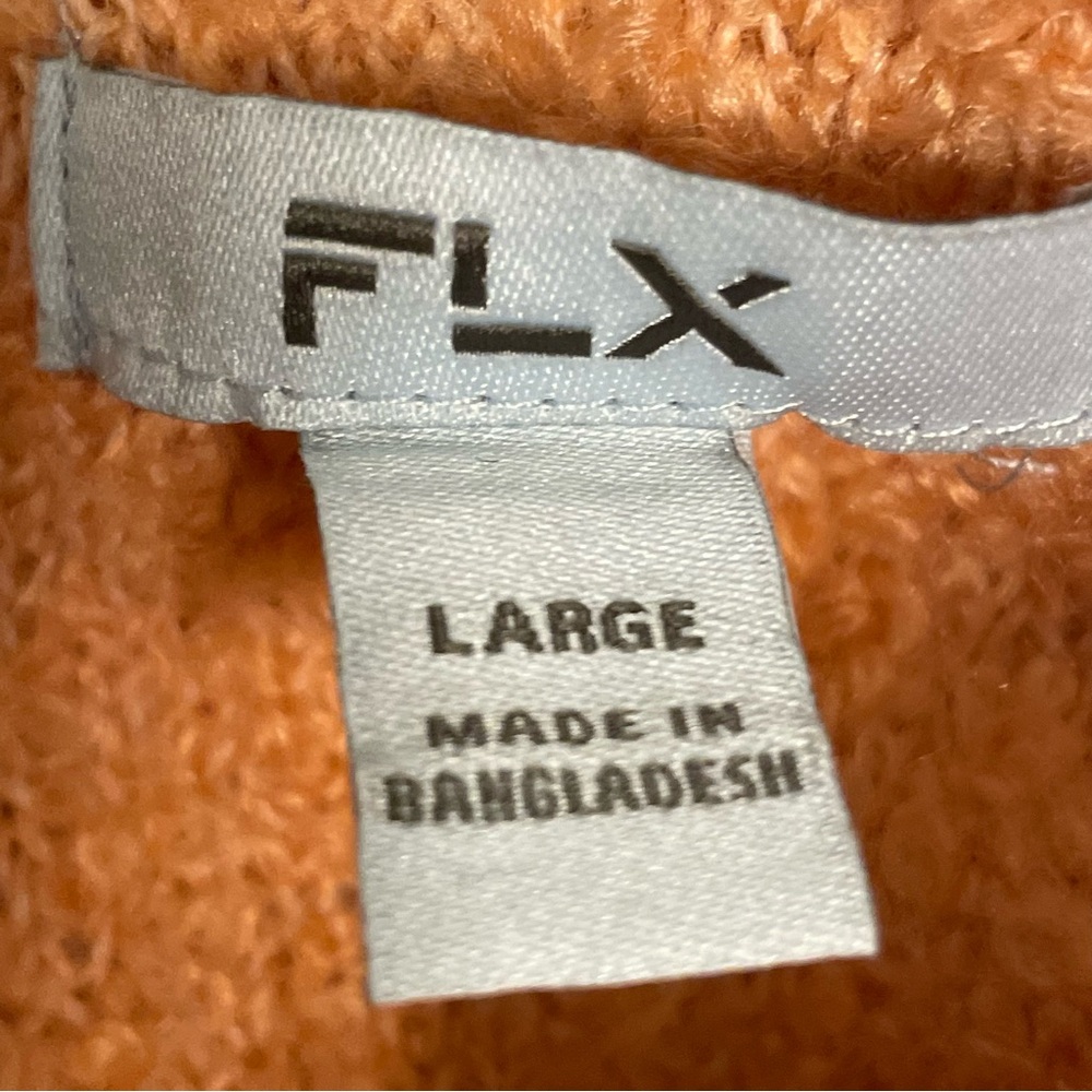 FLX Cozy Peach Half Zip Hoodie Pullover - Picture 7 of 10